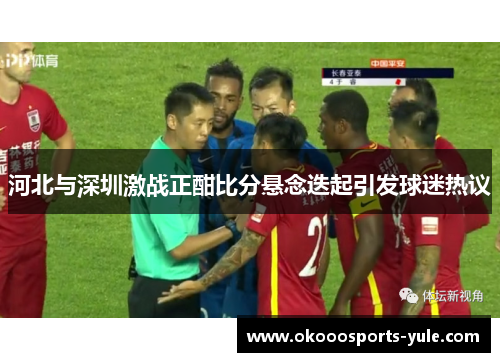 河北与深圳激战正酣比分悬念迭起引发球迷热议